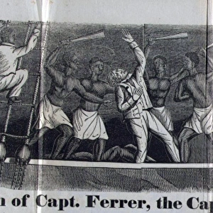 Death of Captain Ferrer, the Captain of the Amistad 1839 A. D