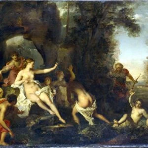 Diana and Acteon. While out hunting, Acteon surprises the goddess Diana