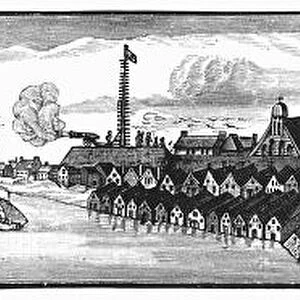 Dutch settlement of New Amsterdam