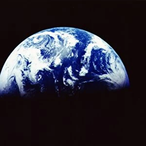 Earth from Space photographed by spacecraft Galileo 11, December 1992 from distance of 1