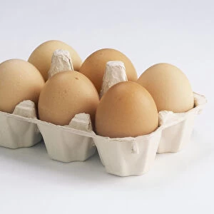 Eggs in an eggbox