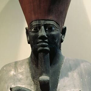 Egypt, Cairo, Statue of Pharaoh Mentuhotep II (circa 2061-2010 B. C. ), eleventh dynasty