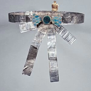 Egyptian civilization. Crown of Pharaoh Nebkheperre Antef