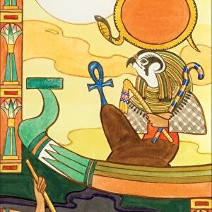 In Egyptian mythology, Ra was supreme sun god. Belief in him was so strong that the ancient pharaohs claimed relation to him