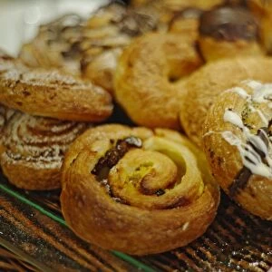 Estonia, Tallinn, pastry swirls at Mademoiselle cafAZ