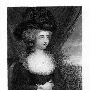 Fanny (Frances) Burney, Madame D Arblay (1752-1840) English novelist, 1843