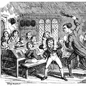 February - Cutting Weather. A typical day at Dr Swishtails Academy. George Cruikshank