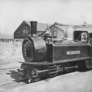 Ffestiniog Railway steam Locomotive No 8 James Spooner, 1872. This 0-4-4-0