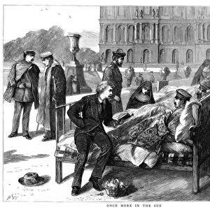 Franco-Prussian War 1870-1871: Once More into the Sun, 1870. Wounded German officers