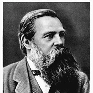 Friedrich Engels (1820-95) in 1879. German socialist and collaborator and supporter of Karl Marx