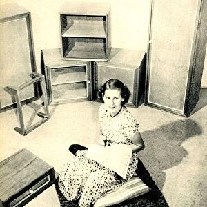 German post - war utility furniture, C. 1949