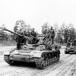 German tiger tanks, captured intactly by red army men