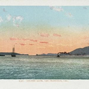 Golden Gate, San Francisco, Cal. Postcard. ca. 1904, Golden Gate, San Francisco, Cal. Postcard