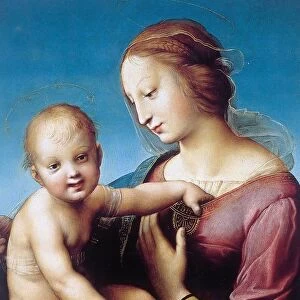 Grande Madonna Cowper Date 1506 by Raphael (April 6 1483 - April 6 1520), Italian painter