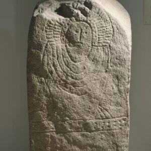 Granite idol known as Stele of Granja de Toninuelo, from Jerez de los Caballeros, Badajoz