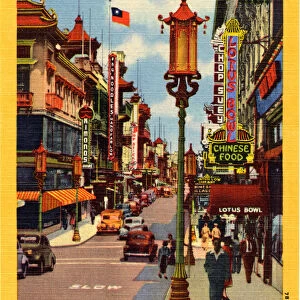 Grant Avenue, Chinatown, San Francisco, California