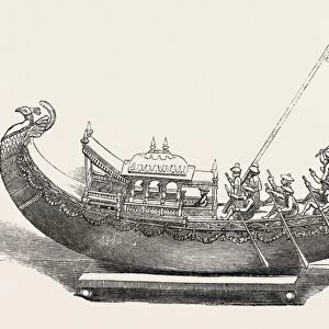 The Great Exhibition: Model Of An Indian Barge