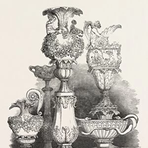 Group Of Maltese Vases