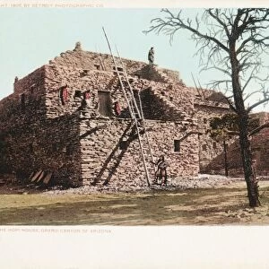 The Hopi House, Grand Canyon of Arizona Postcard. 1905, The Hopi House, Grand Canyon of Arizona Postcard