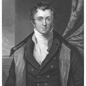 Humphry Davy (1778-1829) English chemist. Engraving after portrait by Sir Thomas Lawrence