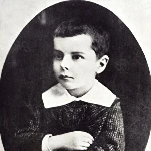 Hungary, Budapest, Hungarian musician Bela Viktor Janos Bartok, as a child