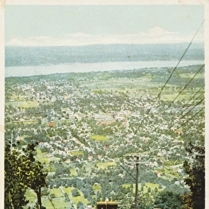 The Incline Railway, Mount Beacon, N. Y. Postcard. ca. 1903, The Incline Railway, Mount Beacon, N. Y. Postcard