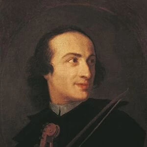 Italy, Portrait of Giuseppe Tartini