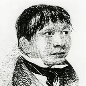 Jemmy Button, the Fuegian adopted by the expedition, as he appeared in 1833