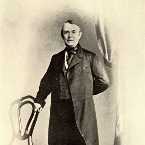Johann Jakob Brahms, father of the German composer Johannes Brahms (1833-1897). From a photograph