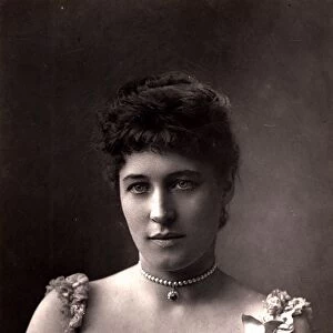 Lillie Langtry (1853-1929, born Emilie Charlotte le Breton) only daughter of the Dean of Jersey