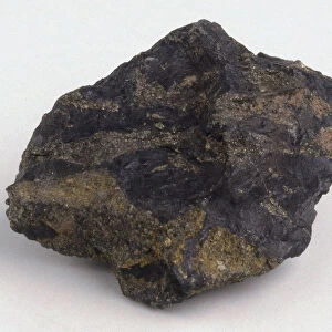 Lump of dark grey Uranium Ore rock