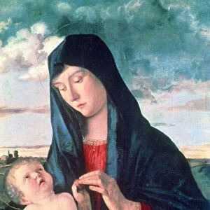 Madonna and Child 1480. Giovanni Bellini (1426-1516) Italian Renaissance painter