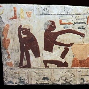 Manufacturing and baking bread in Ancient Egypt