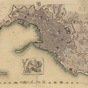 Map of Genoa, Italy