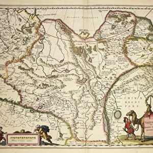 Map of Tartary, Northern-Central Asia