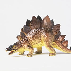 Model of a Stegosaurus