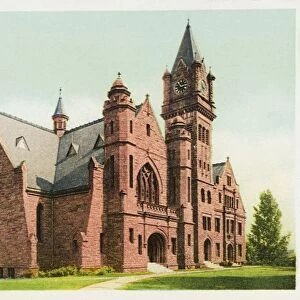 Mt. Holyoke College Postcard. ca. 1900, Mt. Holyoke College Postcard