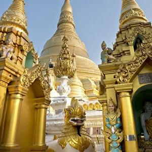 Myanmar, Yangon, Shwedagon Paya