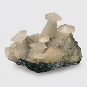 Nailhead calcite, and galena, an associated mineral