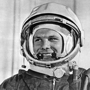 A new soviet color documenyary first voyage to the stars was shown at the Moscow second international film festival, the film tells about the worlds first cosmic flight of the soviet pilot Yuri Gagarin