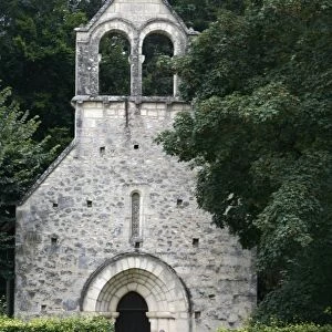 Notre Dame of Fontgombault abbey chapel