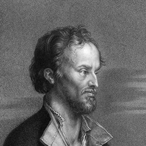 Philip Melancthon (Schwarzerd) 1497-1560: German Protestant reformer. 1836 engraving after Durer