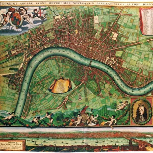 Plan of London 1700