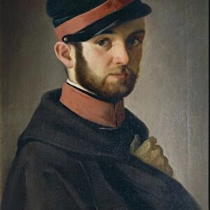 Portrait of Tuscan Volunteer, by Antonio Puccinelli, 1849