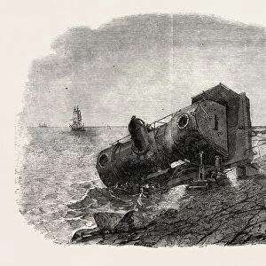 The Railway Accident at Granton, Near Edinburgh, Scotland, Great Britain, Uk, 1860