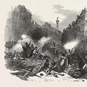 The Revolution In France: Barricade Of The Faubourg St. Antoine