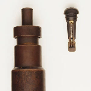 Rubber snap in valve and a valve core from a car