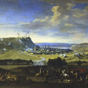 The Siege of Namur. Scene before the final attack, 5 August 1695 when the attackers