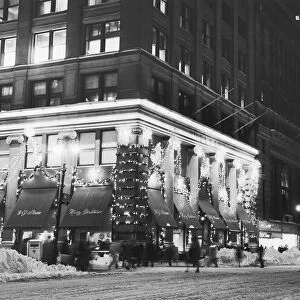Sloane Department store at Christmas, New York City