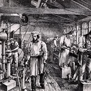 Small engineering works in which the Tangy brothers made machine tools in the 1850s